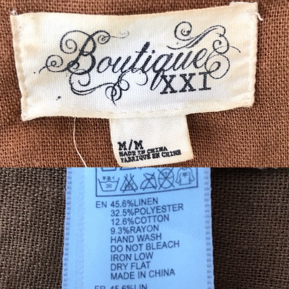 Boutique XXI Linen mini dress - Picture 7 of 7